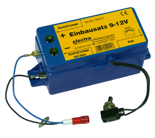 E0211 electra Reparatur-Einbausatz 9 V - 12 V für Weidezaungeräte