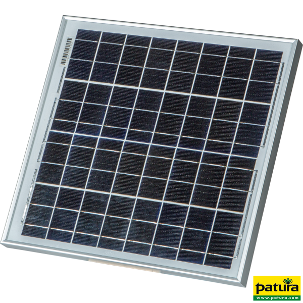 144220 Solarmodul 20 Watt mit Halter Patura MaxiBox